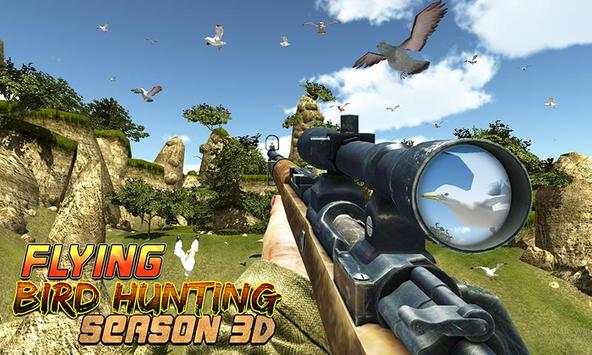 Flying Bird Hunting Season 3D screenshot 1
