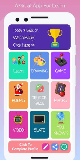BABY LEARN -  BEST APP FOR LEARNING screenshot 2