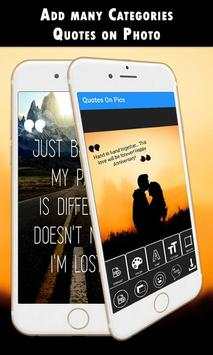 Quotes On My Pic & Picture Quotes and Creator App screenshot 5
