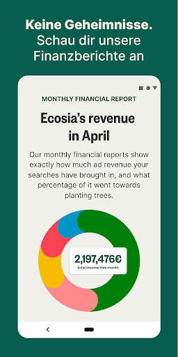 Ecosia. Nachhaltiger Browser screenshot 5