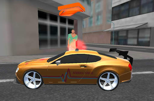 Crazy Driver Ambulance Duty 3D screenshot 3