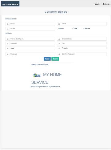 My Home Services Serviceprovider screenshot 2