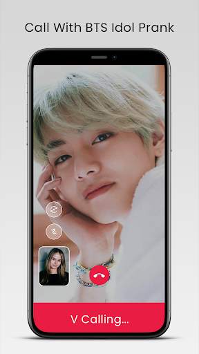 B.T.S. Fake Video Call Prank screenshot 2