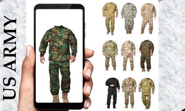 US Commando Suit Photo Montage:army Uniform Editor screenshot 3