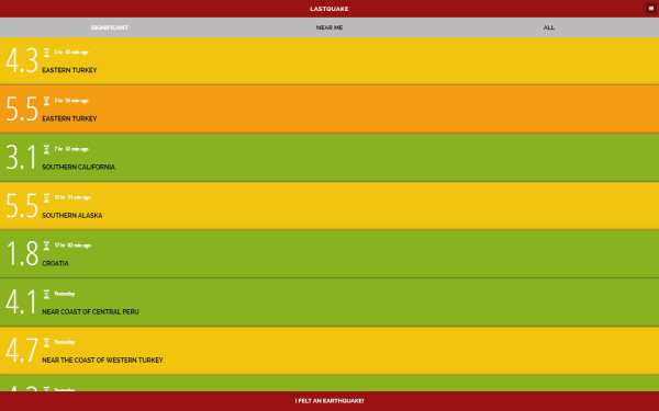 LastQuake screenshot 10