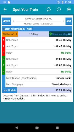 NTES - for RAIL SAARTHI screenshot 2