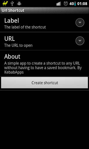 Url Shortcut screenshot 1