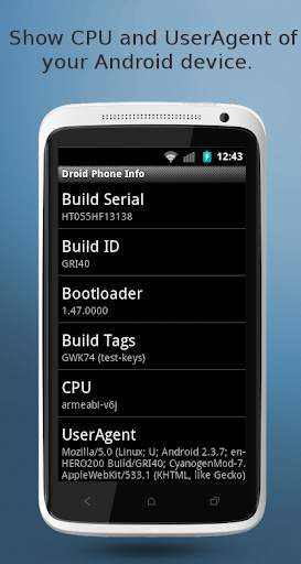 Phone Info: Serial, IMEI, Etc screenshot 2