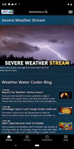 KCRG-TV9 First Alert Weather screenshot 2