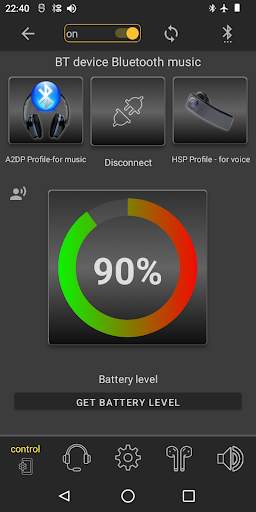 Bluetooth Audio Widget Battery screenshot 2