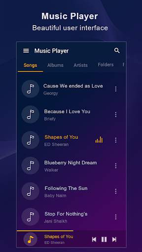Music Player For Samsung screenshot 5