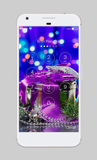 Christmas Bells Christmas Decoration PIN Lock screenshot 2