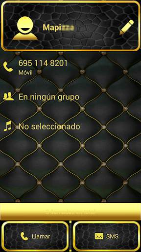THEME GOLD LEATHER EXDIALER screenshot 3