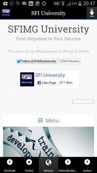 SFI University screenshot 3