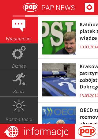 PAP NEWS screenshot 1