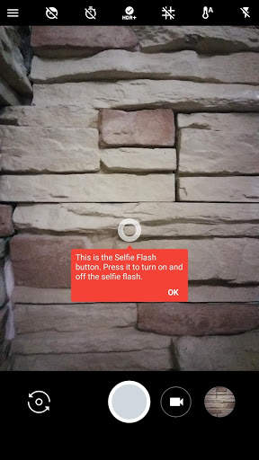 Selfie Flash - bright pictures in any camera app screenshot 5