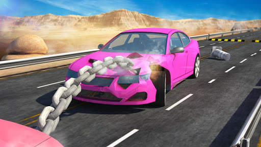 Chained Cars against Ramp screenshot 4