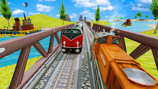 City Train Sim-Train Games 3D स्क्रीनशॉट 8