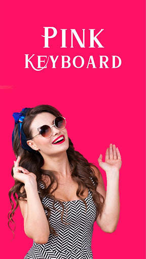 Pink Keyboard 2020 screenshot 1