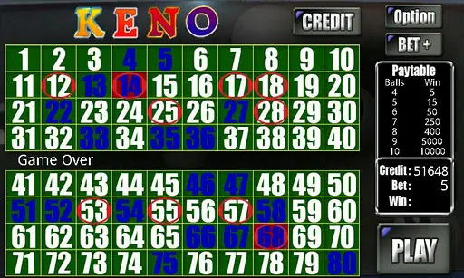 Keno Game 100% 3 تصوير الشاشة