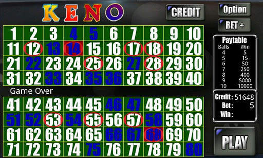 Keno Game 100% screenshot 3