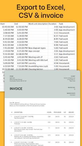 WorkingHours - Time Tracking screenshot 7