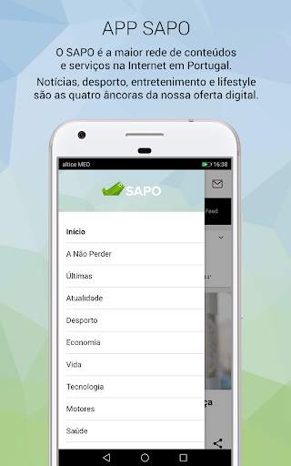 SAPO screenshot 5