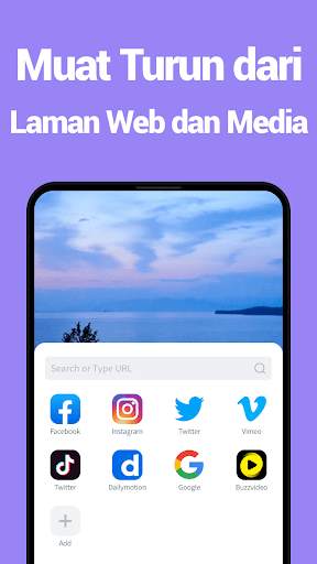Aplikasi Pemuat Turun Video HD-2021 screenshot 1