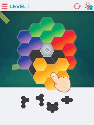 Hexagon Graph: Geometry Puzzle скриншот 18