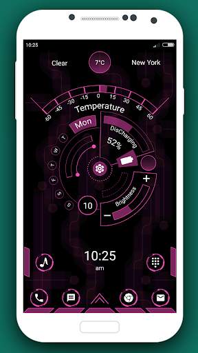 Advance Launcher - App lock, Hide App, hi-tech screenshot 5
