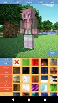 Custom Skin Editor Minecraft screenshot 4