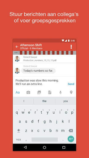 Zinc - Enterprise Messaging screenshot 1