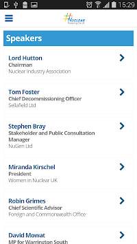 #Nuclear 2015 Event App screenshot 3