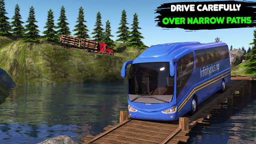 Hill Bus Simulator Games 3D screenshot 3