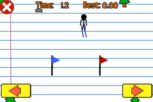 Stick Man Sports Ski Games screenshot 1