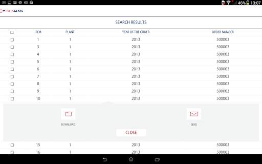 PRESS GLASS MOBILE screenshot 11