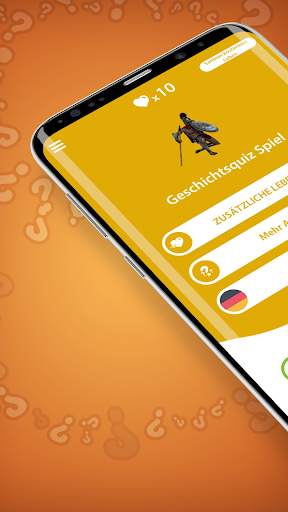 Geschichtsquiz Spiel screenshot 1