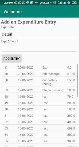 Hisab App screenshot 1
