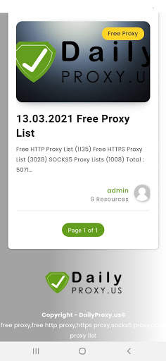 DailyProxy.us - Free Daily Proxy Lists screenshot 3