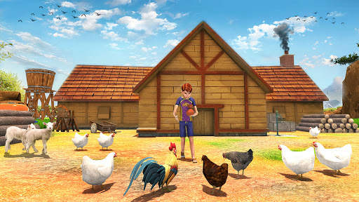 Real Farm Sim- Tractor Farming Games 2021 screenshot 4