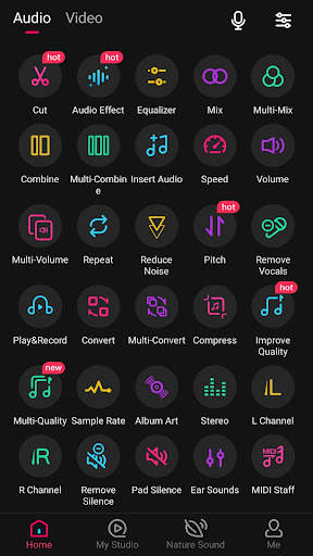 Audio Editor Recorder 1 تصوير الشاشة