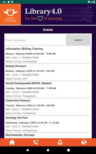 UJ Library screenshot 7