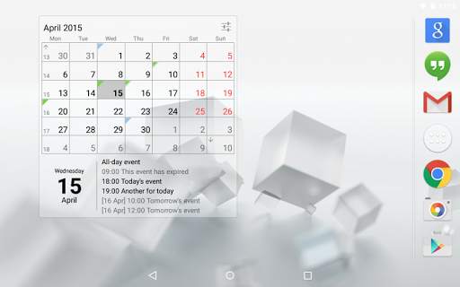 Calendar Widget Month   Agenda screenshot 8
