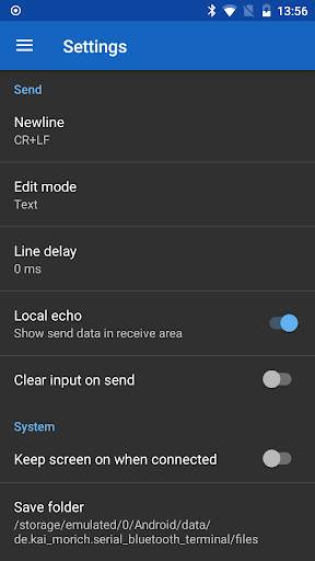 Serial Bluetooth Terminal screenshot 8