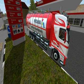 Mod Truck Volvo Bussid screenshot 5
