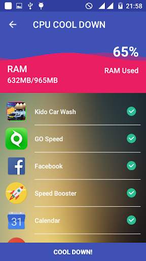 Auto CPU Cooler Master screenshot 2