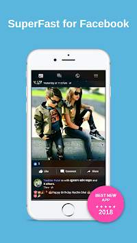 SuperFast for Facebook screenshot 1