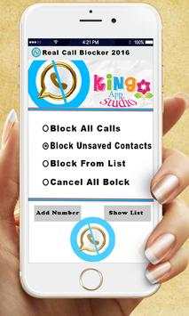 Real Call Blocker 2016 screenshot 3