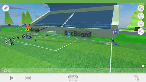 Soccer(Football) 3D Tactics Board screenshot 6