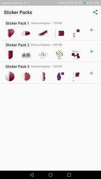 Qatar WhatsApp Stickers screenshot 1